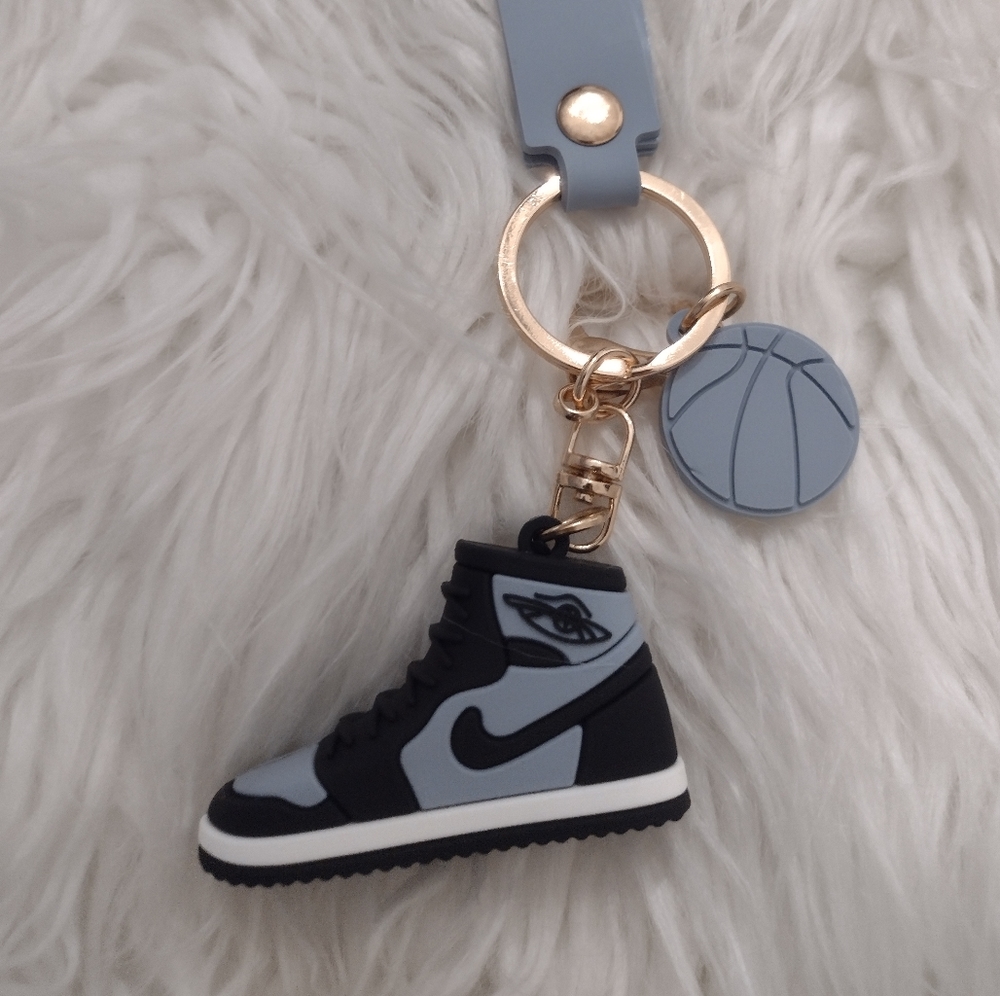 Nike Air Jordan Gray & Black KeyChain.